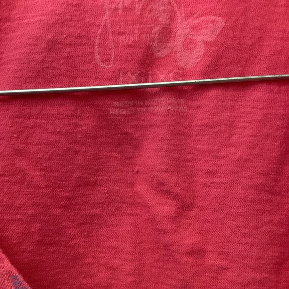 Women’s Hanes JMS Just My Size Flower Sparkly Short Sleeve Tee Shirt 1X - Picture 3 of 6